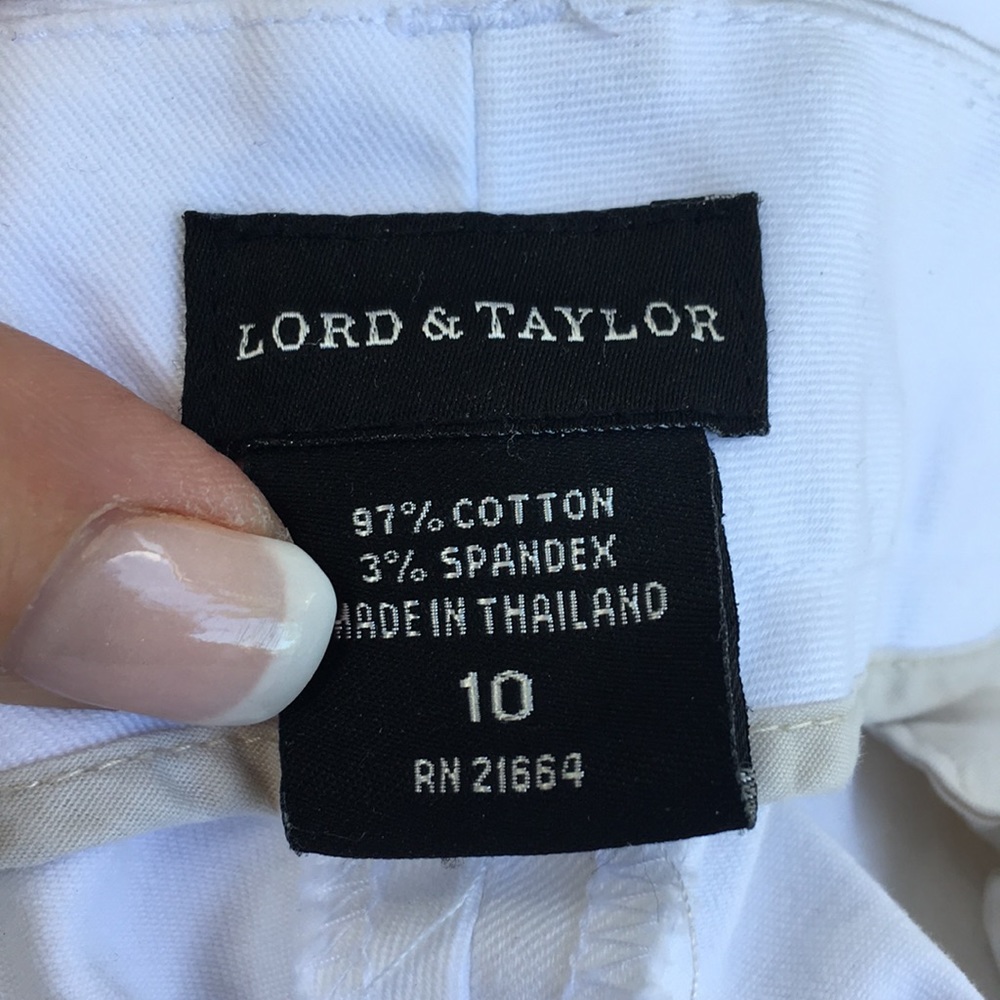 Lord & Taylor Ankle Crop Pants